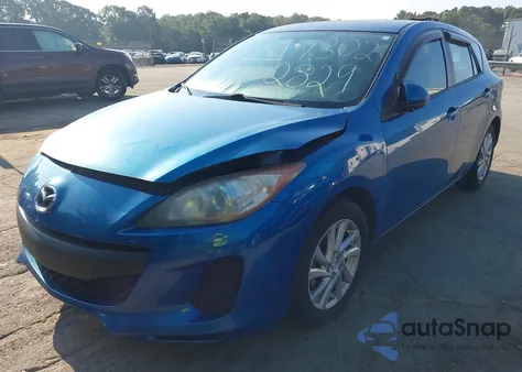 2012 Mazda Mazda3 I Touring из США, поврежденный, VIN JM1BL1L70C1679281